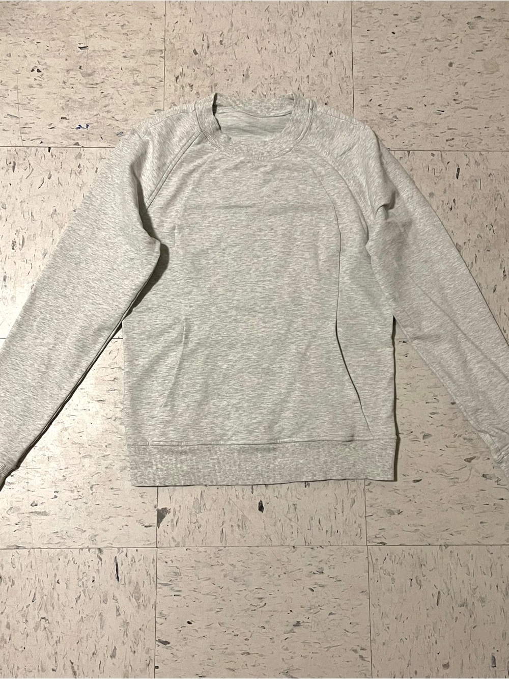 Lululemon Scuba Crew Heathered Core Ultra Light Grey - Picture 6 of 11